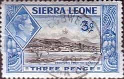 Sierra Leone 1938 SG 192 Freetown from the Harbour Fine Used