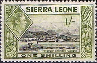 Sierra Leone 1938 SG 196 Freetown from the Harbour Fine Mint