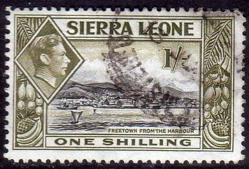 Sierra Leone 1938 SG 196 Freetown from the Harbour Fine Used