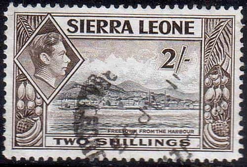 Sierra Leone 1938 SG 197 Freetown from the Harbour Fine Used
