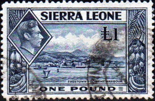 Sierra Leone 1938 SG 200 Freetown From Harbour Fine Used
