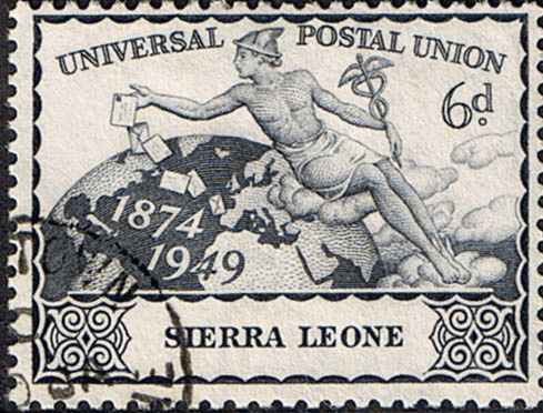Sierra Leone 1949 Universal Postal Union SG 207 Fine Used