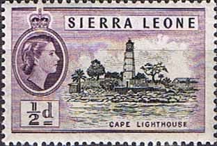 Sierra Leone 1956 SG 210 Cape Lighthouse Fine Mint