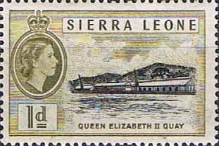 Sierra Leone 1956 SG 211 Queen Elizabeth II Quey Fine Mint