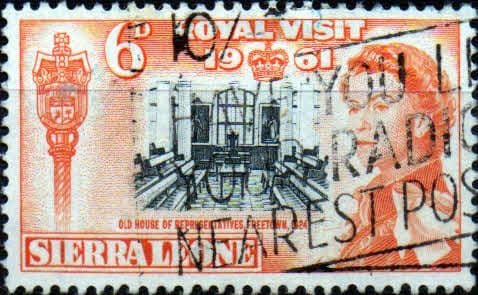 Sierra Leone 1961 Royal Visit SG 238 Fine Used