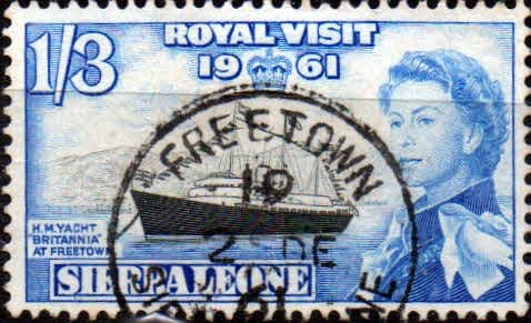Sierra Leone 1961 Royal Visit SG 239 Fine Used