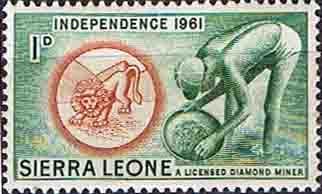 Sierra Leone 1961 SG 224 Diamond Minning Fine Mint