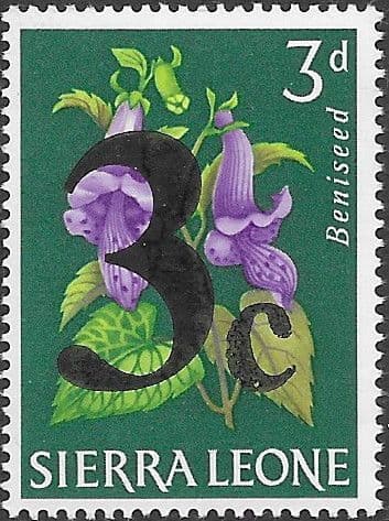 Sierra Leone 1964 Surcharges SG 315 Fine Mint