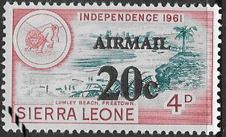 Sierra Leone 1964 Surcharges SG 323 Fine Used