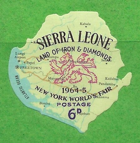 Sierra Leone 1964 Worlds Fair SG 288 Fine Mint