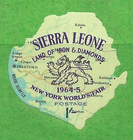 Sierra Leone 1964 Worlds Fair SG 289 Fine Mint