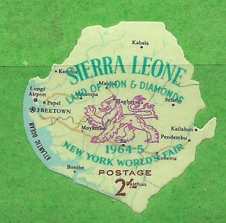 Sierra Leone 1964 Worlds Fair SG 290 Fine Mint