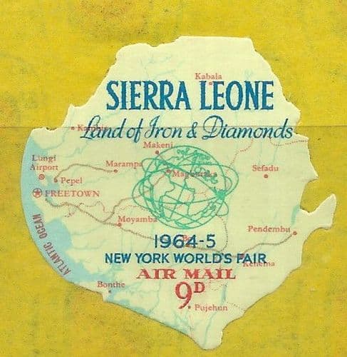 Sierra Leone 1964 Worlds Fair SG 293 Fine Mint