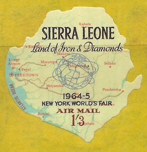 Sierra Leone 1964 Worlds Fair SG 294 Fine Mint