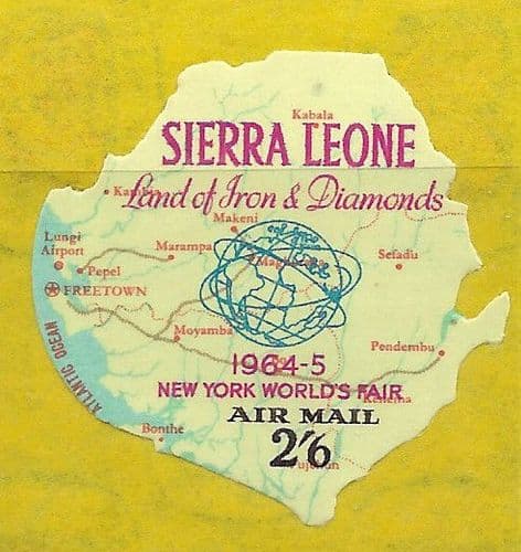 Sierra Leone 1964 Worlds Fair SG 295 Fine Mint