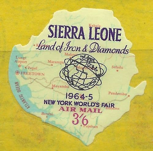 Sierra Leone 1964 Worlds Fair SG 296 Fine Mint