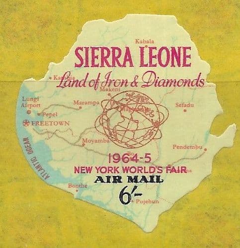 Sierra Leone 1964 Worlds Fair SG 297 Fine Mint