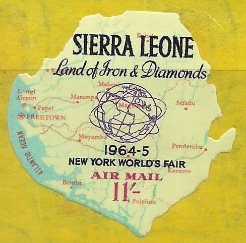 Sierra Leone 1964 Worlds Fair SG 298 Fine Mint
