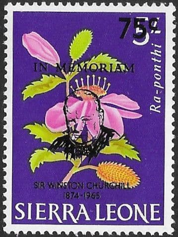 Sierra Leone 1965 Churchill SG 371 Fine Mint