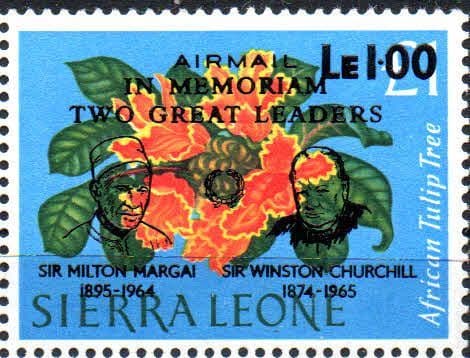 Sierra Leone 1965 Churchill SG 375 Fine Mint