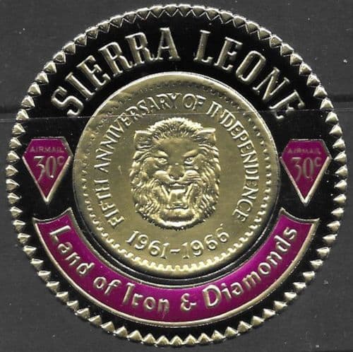 Sierra Leone 1966 FIndependence SG 407 Fine Mint
