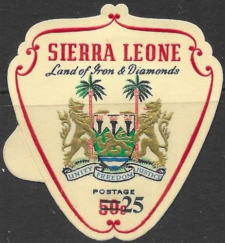 Sierra Leone 1967 Decimal Surcharge SG 418 Fine Mint