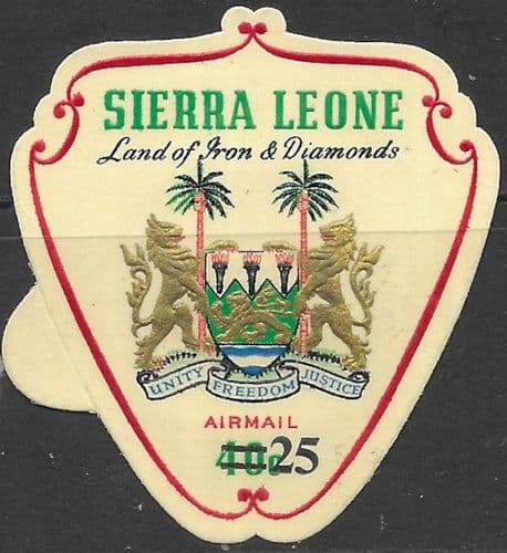 Sierra Leone 1967 Decimal Surcharge SG 420 Fine Mint
