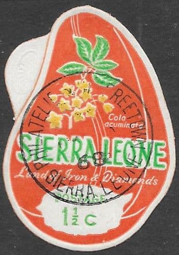Sierra Leone 1967 Plants Self-adhesive SG 423 Fine Used