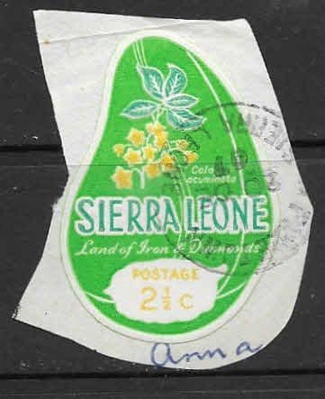 Sierra Leone 1967 Plants Self-adhesive SG 425 Fine Used