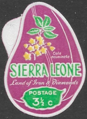 Sierra Leone 1967 Plants Self-adhesive SG 427 Fine Mint