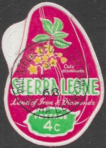 Sierra Leone 1967 Plants Self-adhesive SG 428 Fine Used