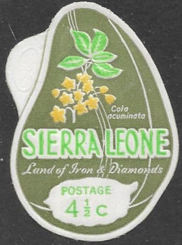 Sierra Leone 1967 Plants Self-adhesive SG 429 Fine Mint
