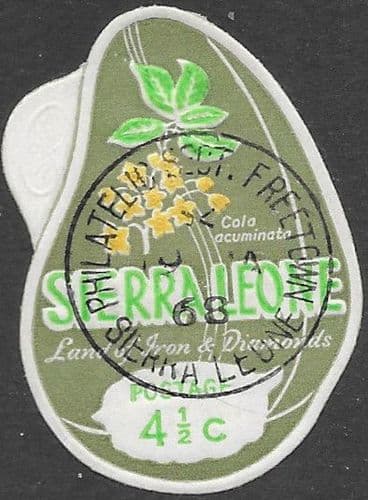 Sierra Leone 1967 Plants Self-adhesive SG 429 Fine Used