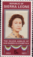 Sierra Leone 1977 Royal Silver Jubilee SG 597 Fine Mint