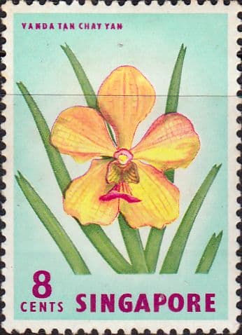 Singapore 1962 SG 68 Vanda Tan Chay Yan Fine Mint