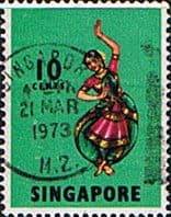 Singapore 1968 SG 105 Bharatha Natyam Fine Used
