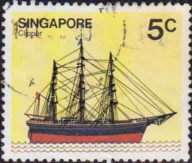 Singapore 1980 Ships SG 365 Fine Used