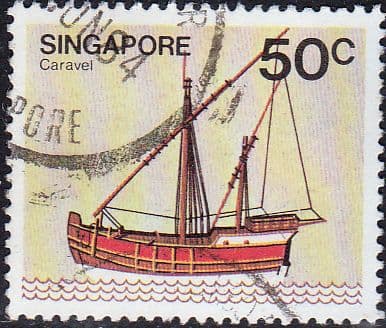 Singapore 1980 Ships SG 371 Fine Used