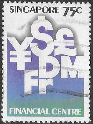 Singapore 1981 Singapore Monetary Authority SG 398 Fine Used