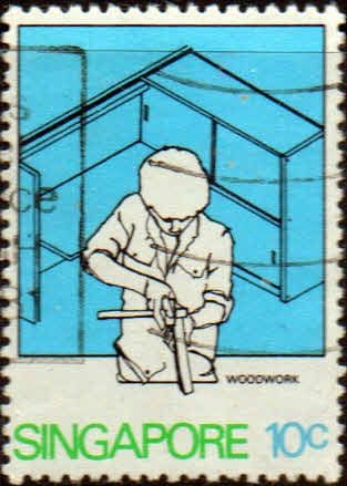 Singapore 1981 Technical Training SG 400 Fine Used