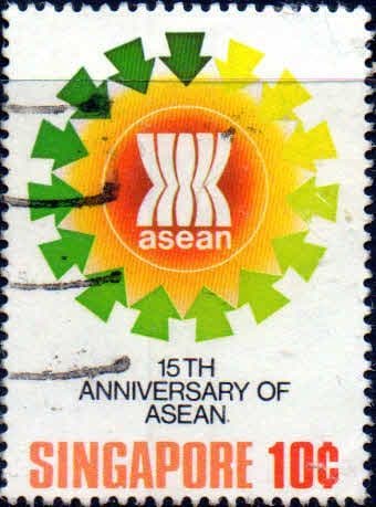 Singapore 1982 Association of South-East Asian Nations SG 420 Fine Used