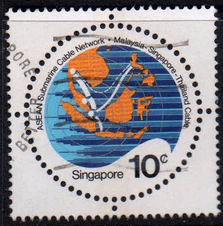 Singapore 1983 A.S.E.A.N. SG 458 Fine Used
