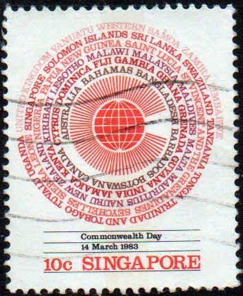 Singapore 1983 Commonwealth Day SG 443 Fine Used
