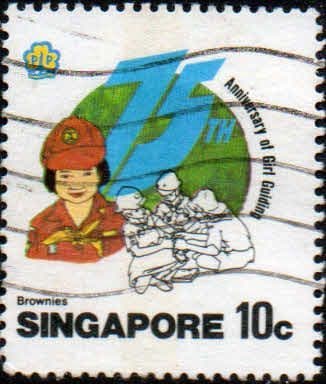 Singapore 1985 Girl Guide Movement SG 512 Fine Used