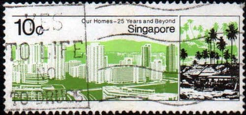 Singapore 1985 Housing and Development Board SG 507 Fine Used