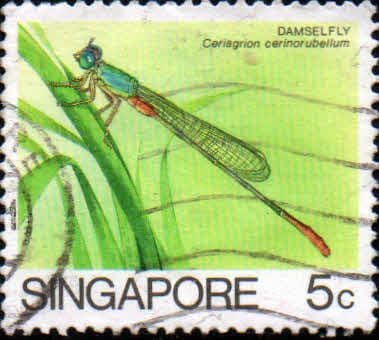 Singapore 1985 Insects SG 491 Fine Used