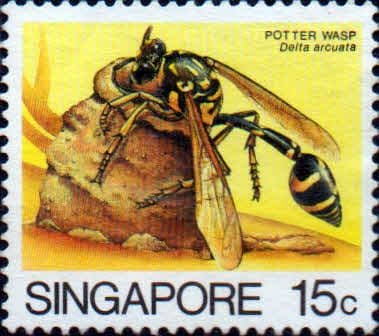Singapore 1985 Insects SG 493 Fine Used