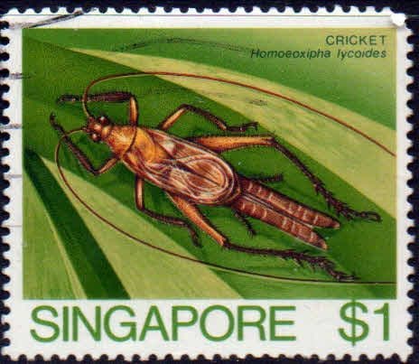 Singapore 1985 Insects SG 499 Fine Used