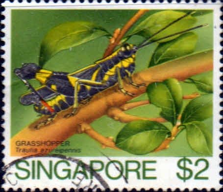 Singapore 1985 Insects SG 500 Fine Used