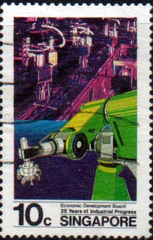 Singapore 1986 Economic Development Board SG 531 Fine Used